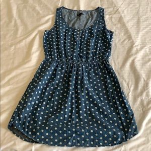 Women’s Large Gap Sleeveless Cotton PolkaDot Dress